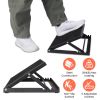 Steel Calf Stretcher Slant Board With 5 Adjustable Inclines 0° to 50° Non-Slip Textured Surface 500LBS Max Load Capacity For Foot Knee Ankle Tendon St