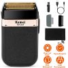 Men Electric Razor Shaver Rechargeable Cordless Beard Trimmer Dry Wet Grooming Kit Hair Clipper