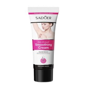 Gentle & Soothing Sensitive Depilatory Cream - Skin Friendly, Painless, Flawless Hair Remover For Women, Moisturizing Face And Body Smoothing