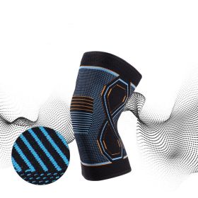 Four-sided Elastic Knitted Compression Knee Pad Wholesale Protection Knee (Option: S Code One Pack)
