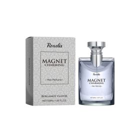 Men's Perfume Bergamot Natural Light Fragrance Fresh Charm Refreshing Atmosphere Take Away Men's Dating Perfume (Option: Default)