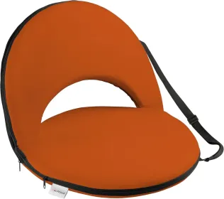 Alpcour Reclining Stadium Seat - Waterproof, 6-Position Comfort For Outdoor Use (Option: Orange-21Wide)