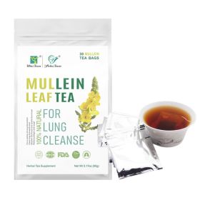 Natural Herbal Tea Mullein Leaf Tea (Mixed Mullein Leaf Tea, 3g/Bag X 30 (Option: Default)