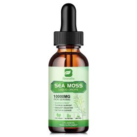Irish Sea Moss For Thyroid, Immune Support, Health Skin, Energy Boost - 60ml Vegan (Option: Default)