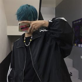 Women's Casual Sports Sun Protection Clothing (Option: Black-M)