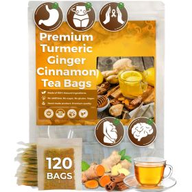 Natural Yellow Turmeric Meat Tea Bag (Option: 120 Packs)